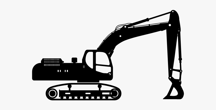 Excavator Clip Art, Transparent Clipart