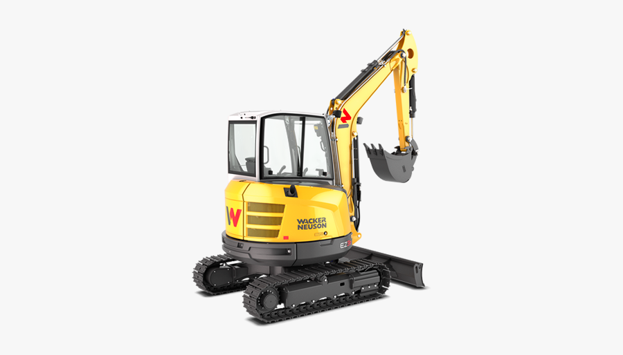 Ez36 - Wacker Neuson Excavator, Transparent Clipart