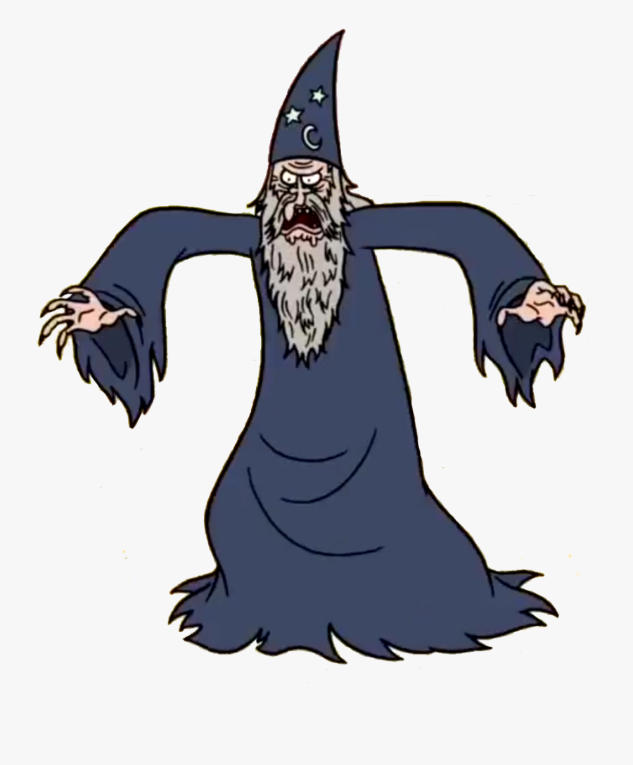 Regular Show Wiki - Regular Show Evil Wizard, Transparent Clipart