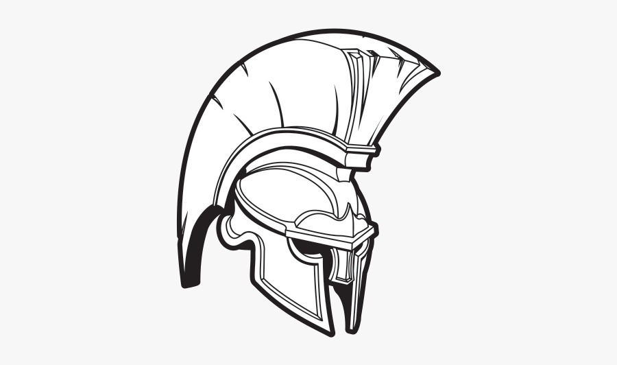 Spartan Clipart Centurion Helmet - Draw A Roman Helmet , Free Transparent C...