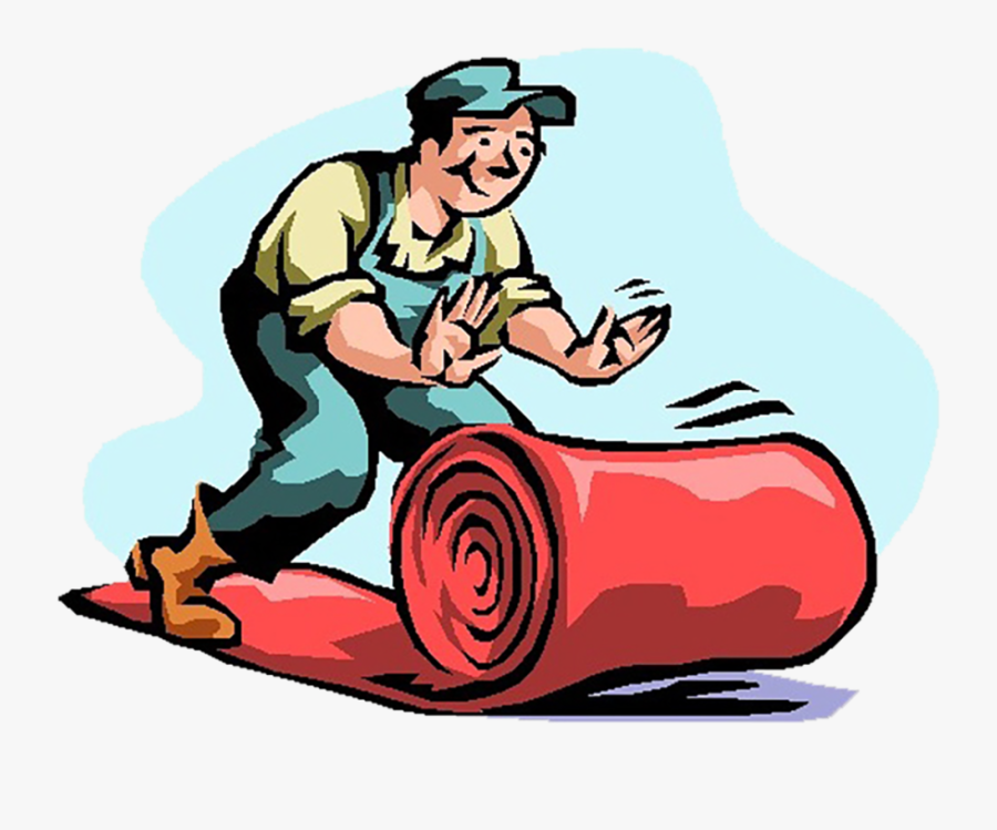 Laying Red Carpet, Transparent Clipart