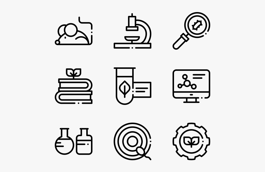 Biology - Blockchain Icon, Transparent Clipart