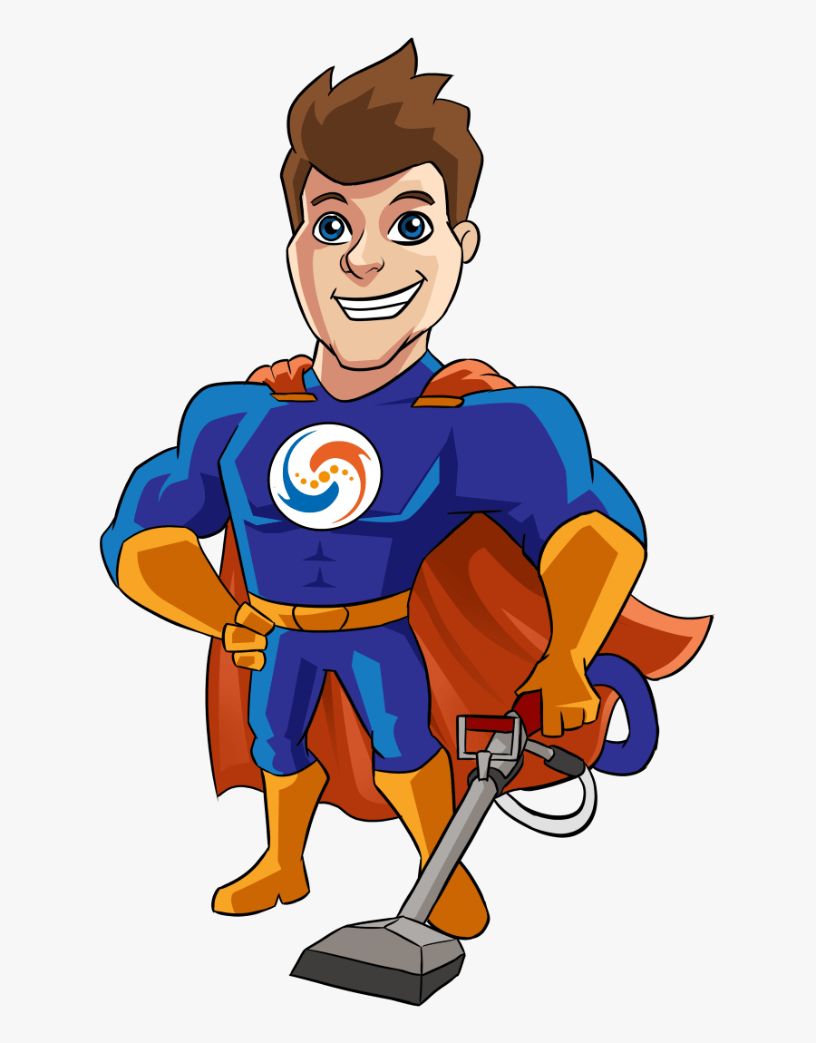 Carpet Cleaning Superhero , Free Transparent Clipart ClipartKey