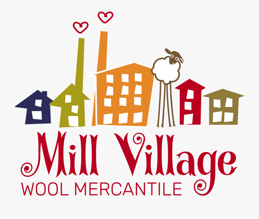 Mill Village Wool Mercantile, Transparent Clipart