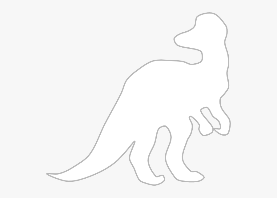 Transparent Dinosaur - White Dinosaur Png, Transparent Clipart