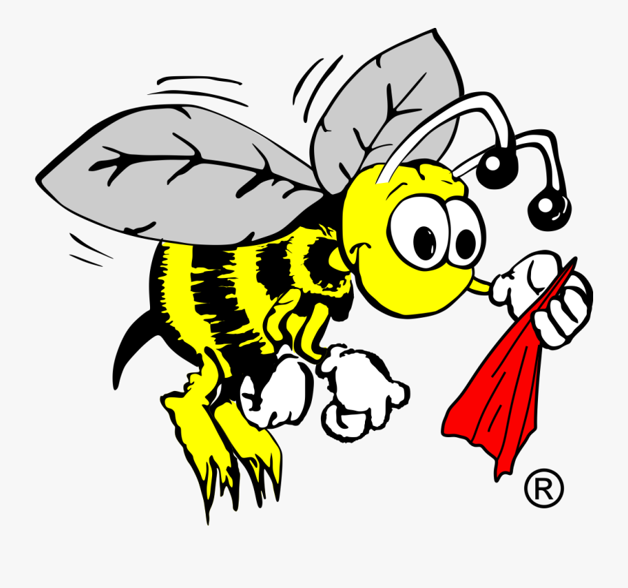 Clean Bee - Bee, Transparent Clipart