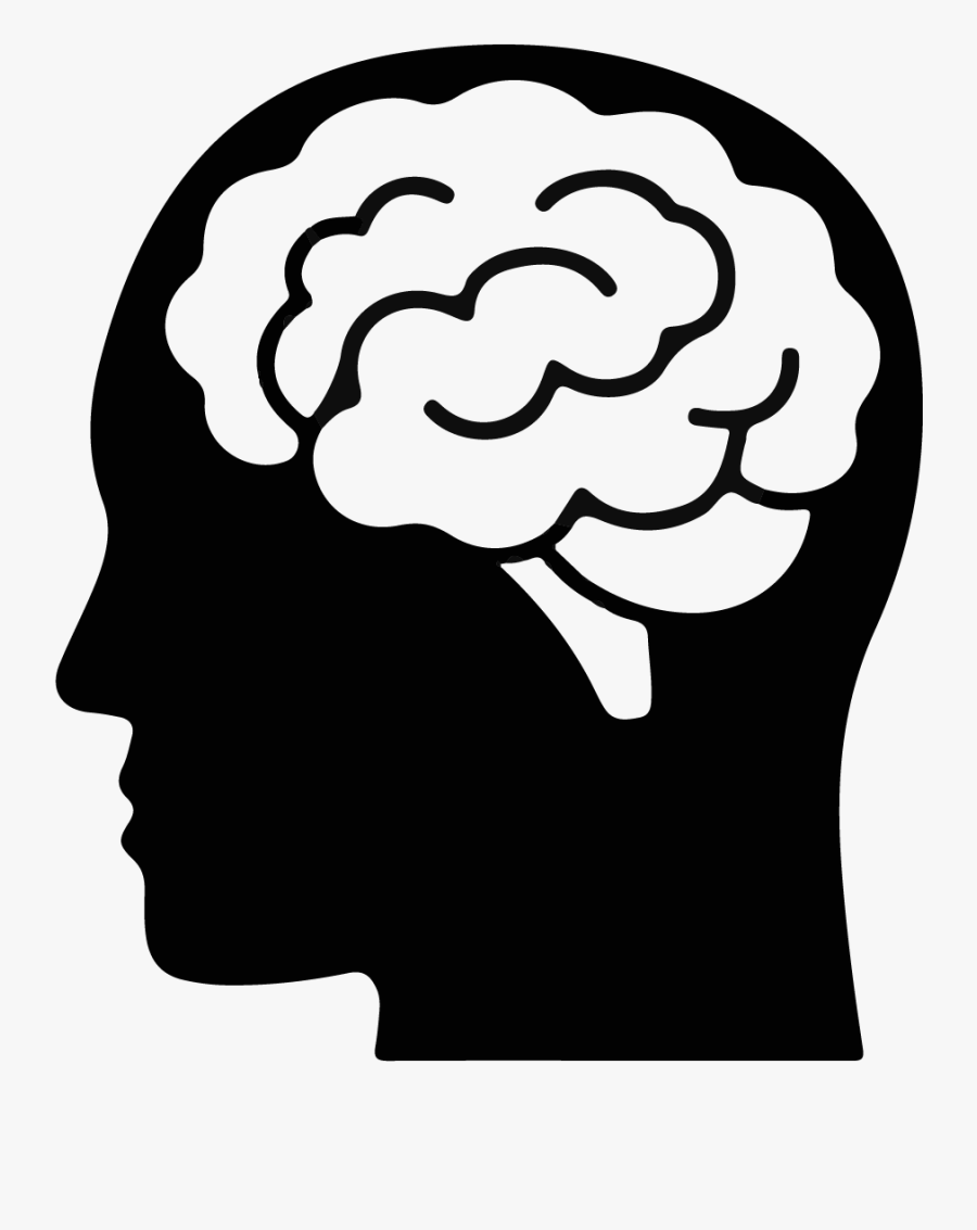 Brainstorm Head, Transparent Clipart