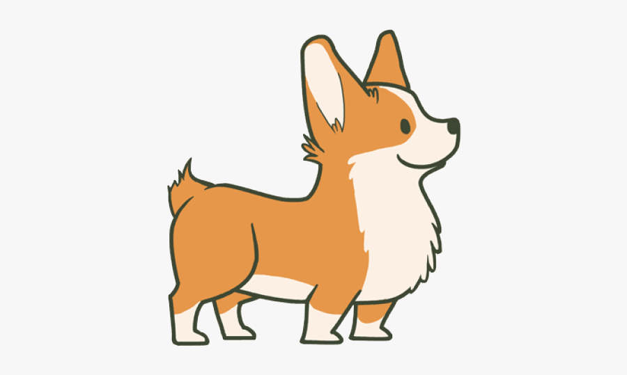 Corgi Drawing, Transparent Clipart