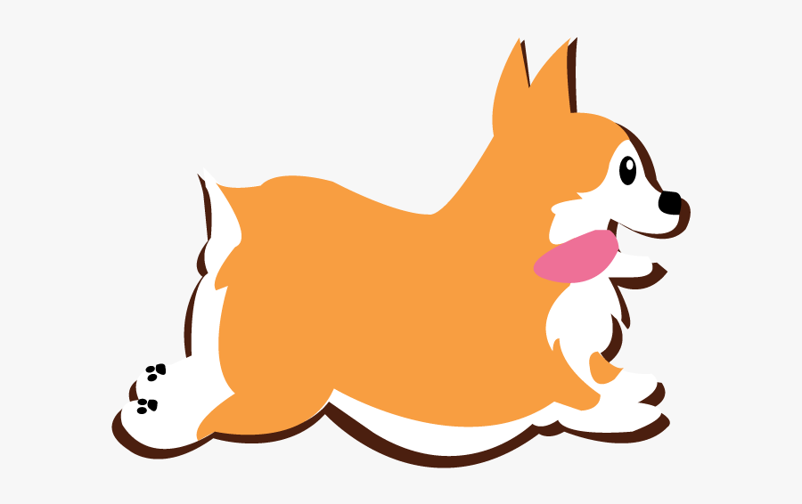 Running Dog Cartoon Png , Png Download - Cartoon Dog Running Png, Transparent Clipart