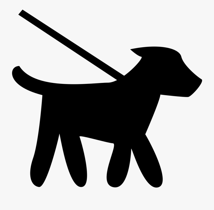 Dog Walking Icon Transparent, Transparent Clipart