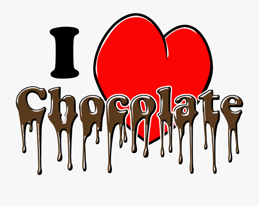 The Rules Of Chocolate Need To Be Followed - Png I Love Chocolate, Transparent Clipart