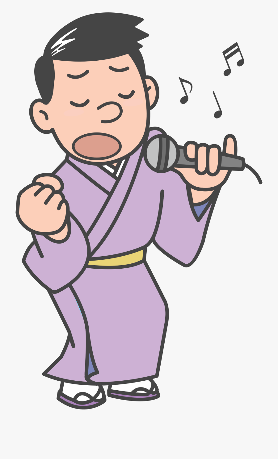 Enka Singer - Singer Openclipart, Transparent Clipart
