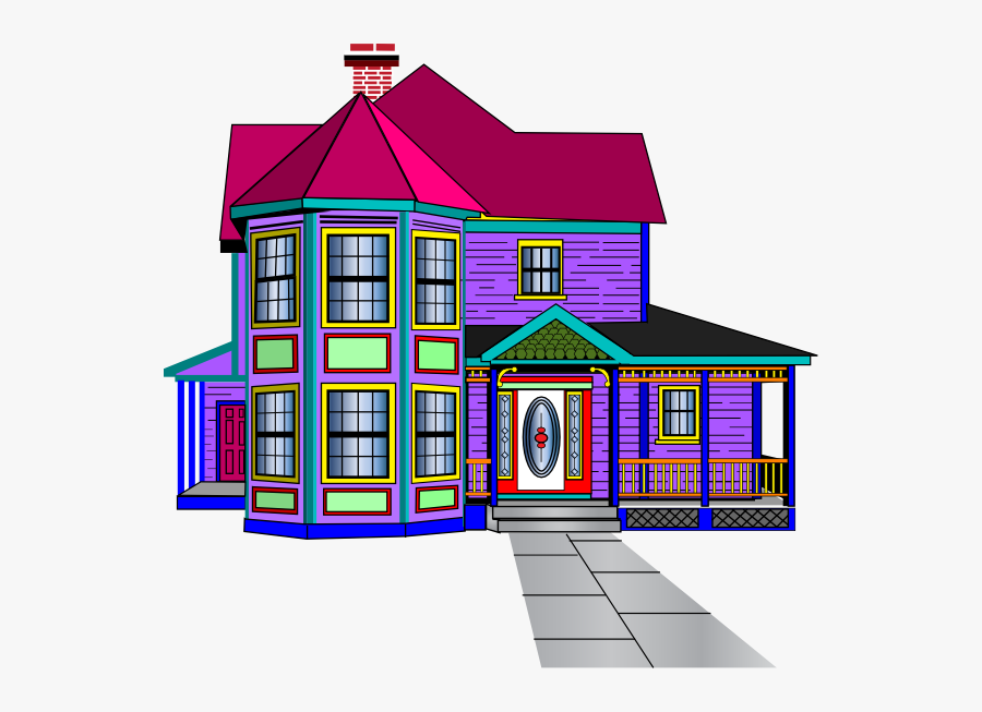 Aabbaart Njoynjersey Mini-car Game House Svg Clip Arts - Big House Clipart Black And White, Transparent Clipart