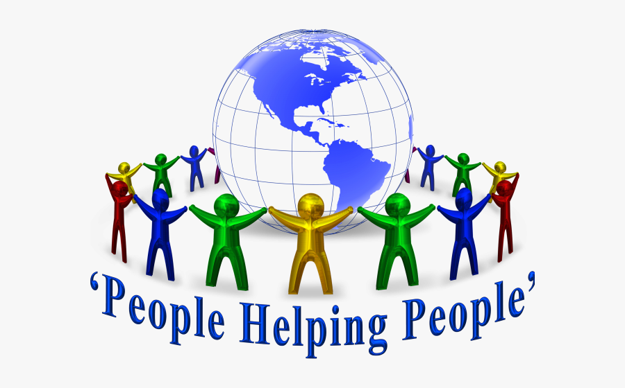 Chore Clipart Helping Hand - Community People Helping Each Other, Transparent Clipart
