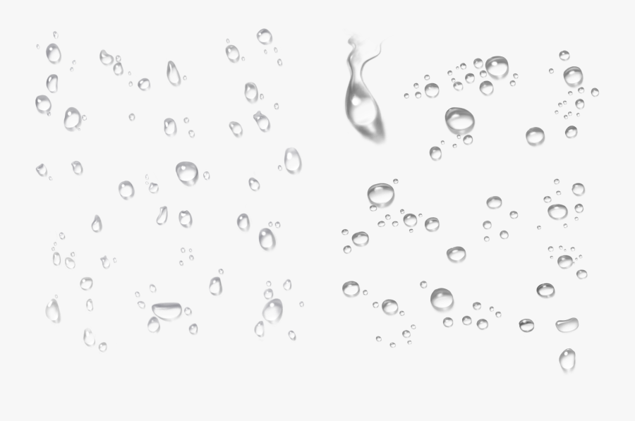 Water Drops Png Transparent - Water Drop On Glass Png, Transparent Clipart