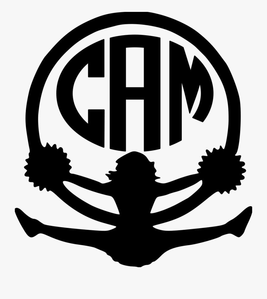 Transparent Cheerleading Pom Poms Clipart - Emblem, Transparent Clipart