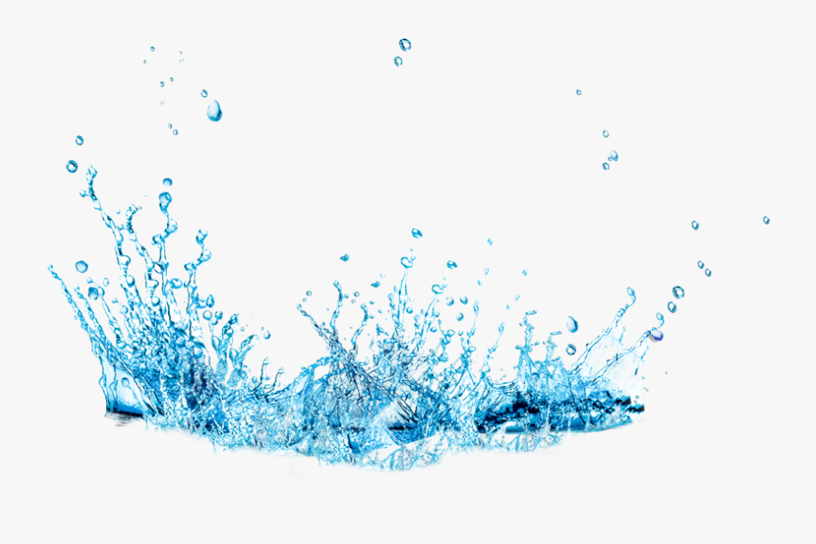 Water Drop Splash - Nước Văng Tung Tóe, Transparent Clipart