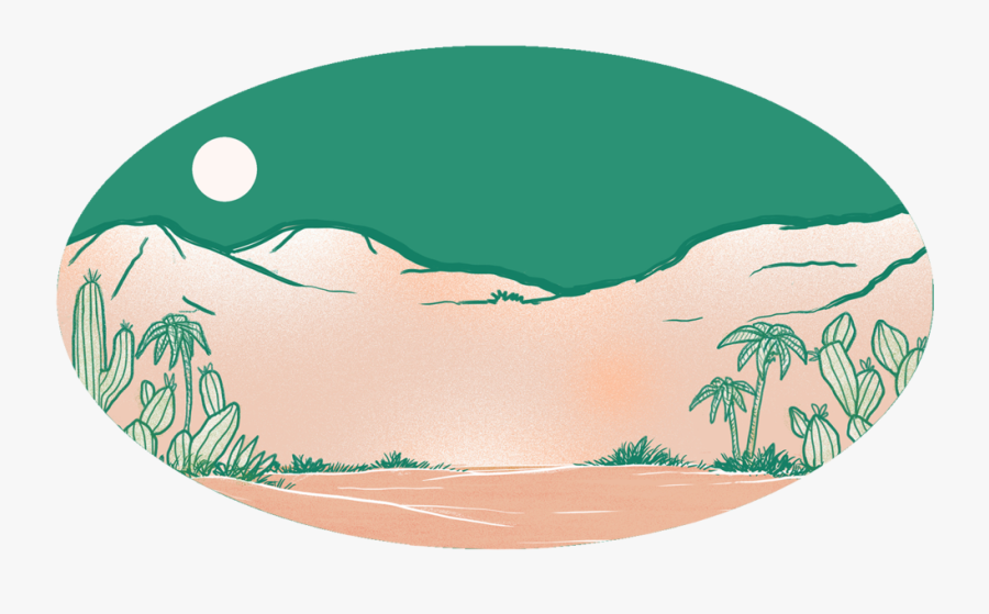 Desert No City, Transparent Clipart