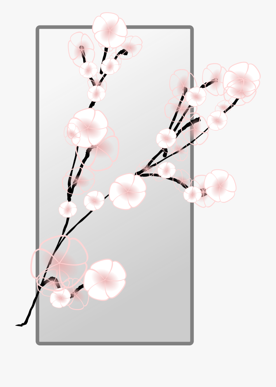 Free Cherry Blossom Flowers Clipart, Transparent Clipart