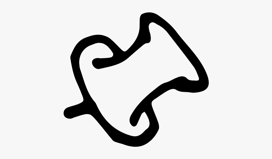 Thumbtack Icon, Transparent Clipart