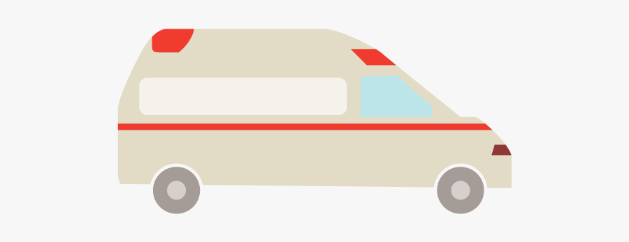 Material Design Ambulance, Transparent Clipart