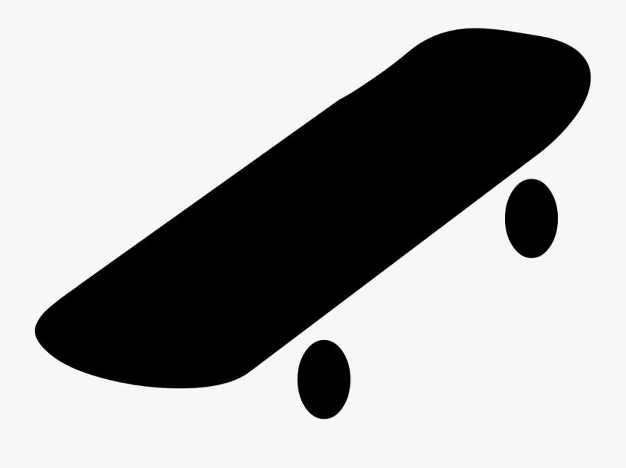 Skateboard,skateboarding Equipment,sports Art,longboard - Skateboard Icon Transparent, Transparent Clipart
