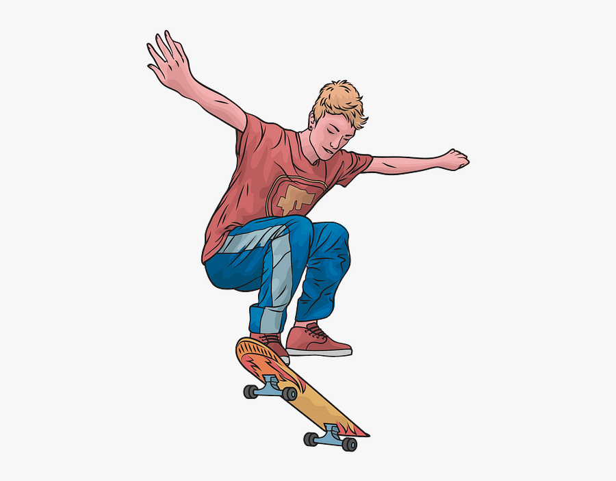 Kickflip, Transparent Clipart