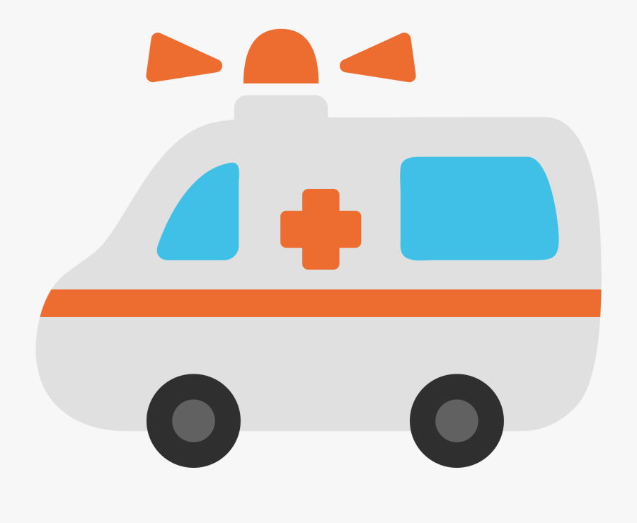 Clip Freeuse Stock File Emoji U F - Ambulance Emoji No Background, Transparent Clipart