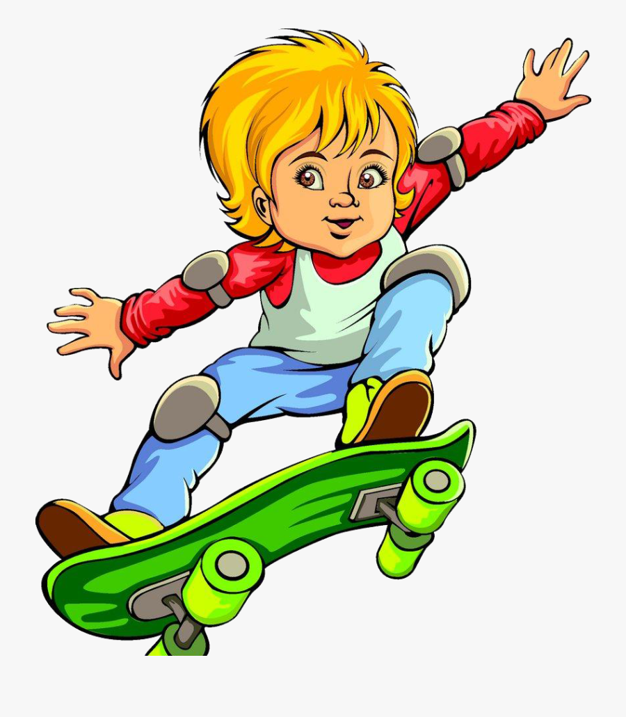 Png Free Download Sport Cartoon Illustration Skateboarding