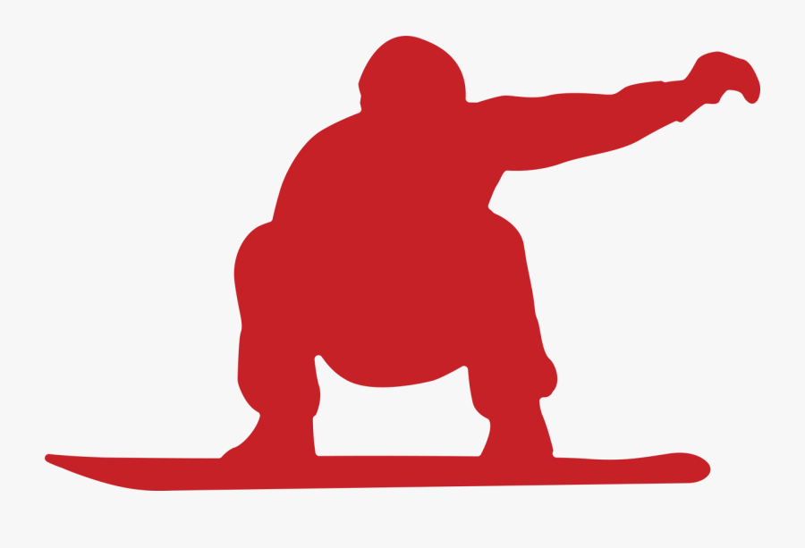 Snowboarder Svg Cut File, Transparent Clipart
