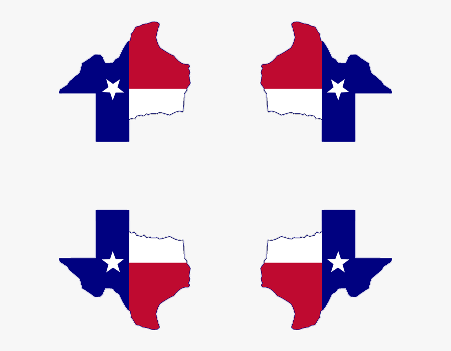 Texas Flag Map Mousepad - Great Pacific Garbage Patch Graph, Transparent Clipart