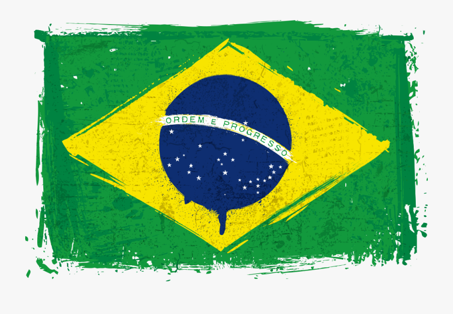 Transparent Texas Flag Waving Clipart - Brazil Flag Png File, Transparent Clipart
