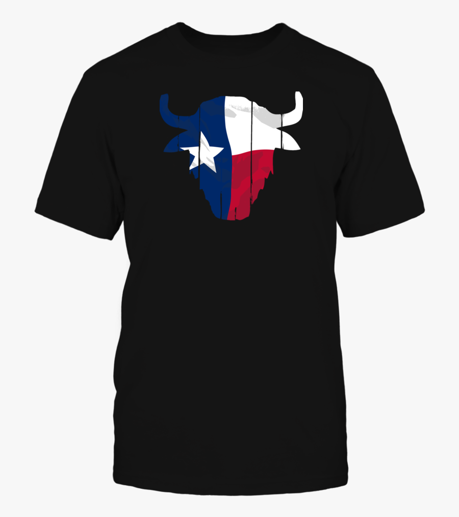 Texas Buffalo Skull Flag T Shirts T-shirt, Texas Buffalo - Emblem, Transparent Clipart