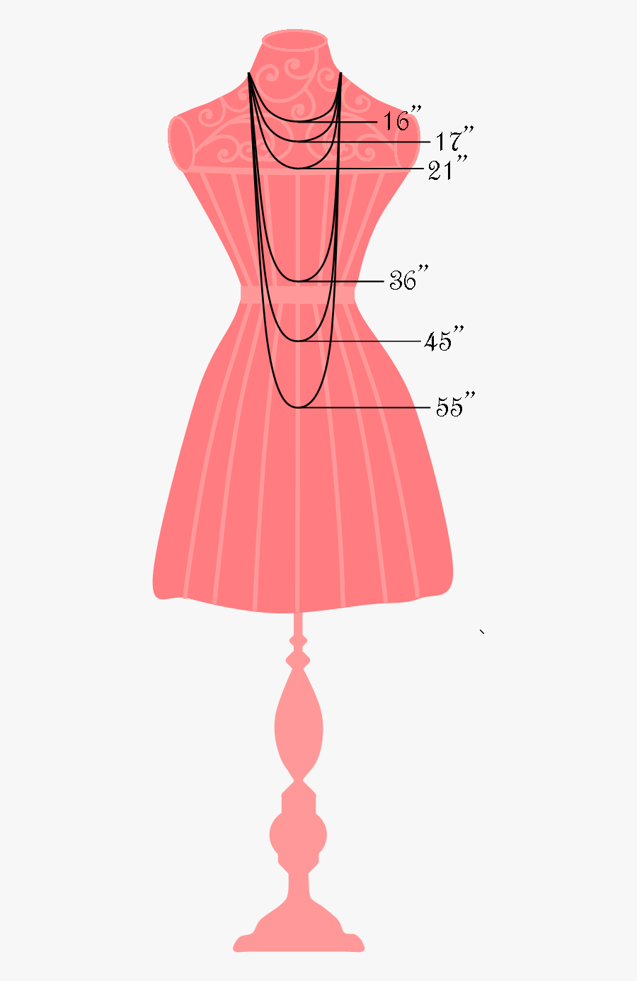 Necklace, Transparent Clipart