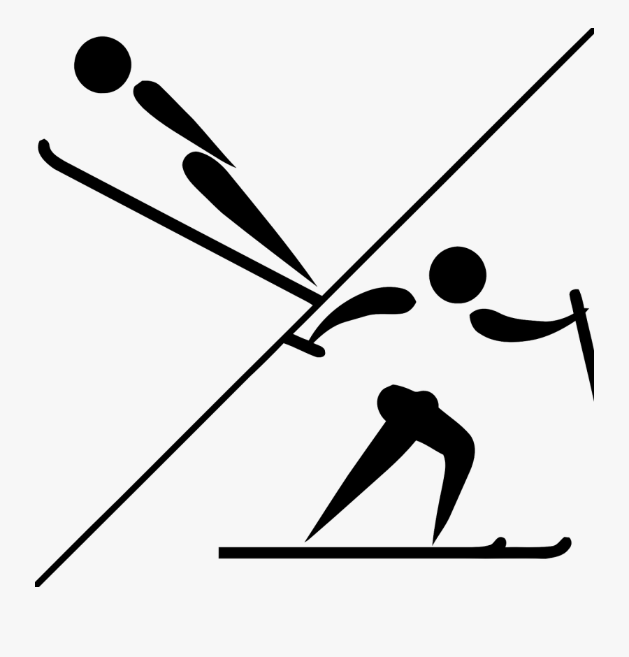 Snowboarding Nordic Combined Free Picture - Cross-country Skiing, Transparent Clipart