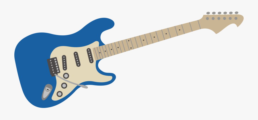 Guitarist,string Instrument,guitar Accessory - Electric Guitar Blue Png, Transparent Clipart