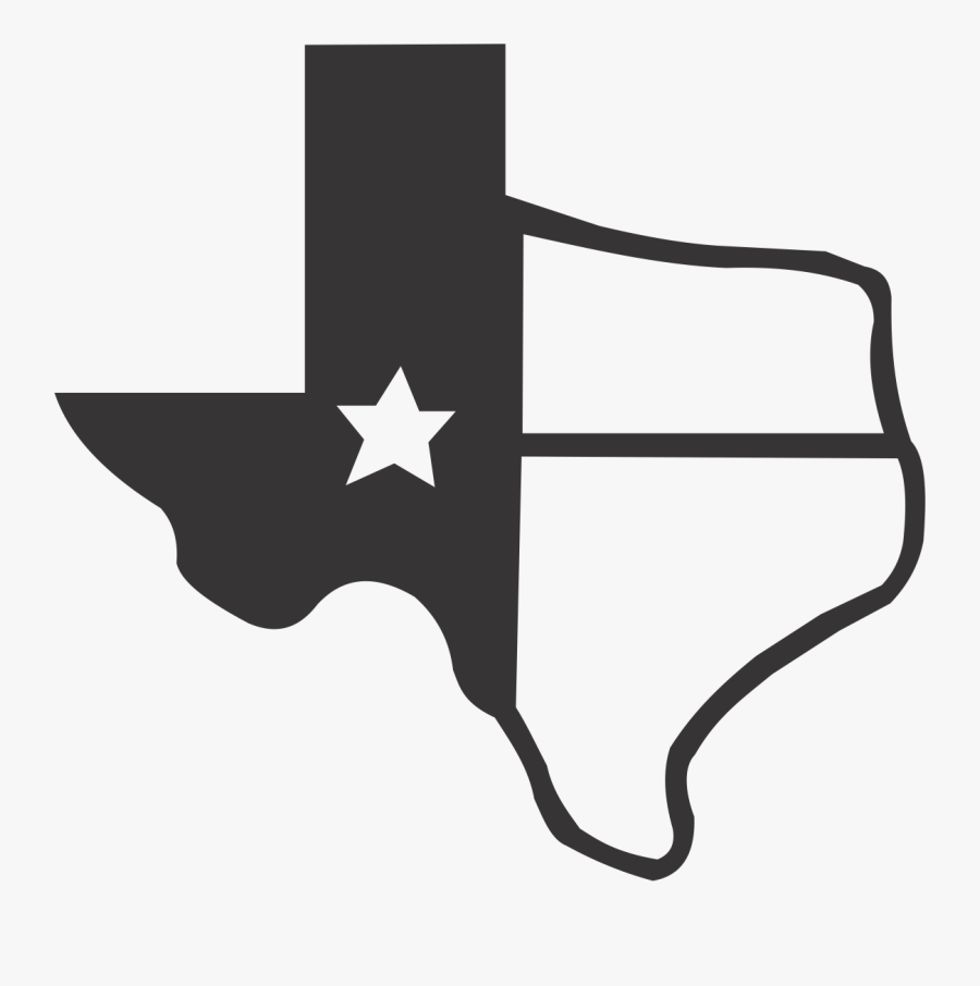 Flag Texas, Transparent Clipart