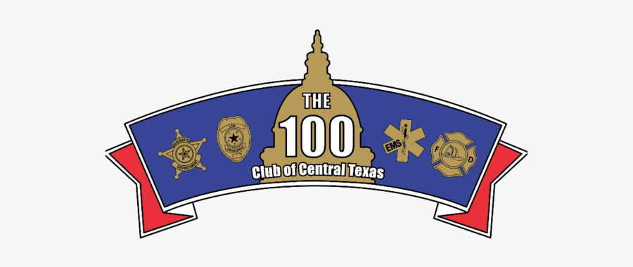 100 Club Of Central Texas, Transparent Clipart