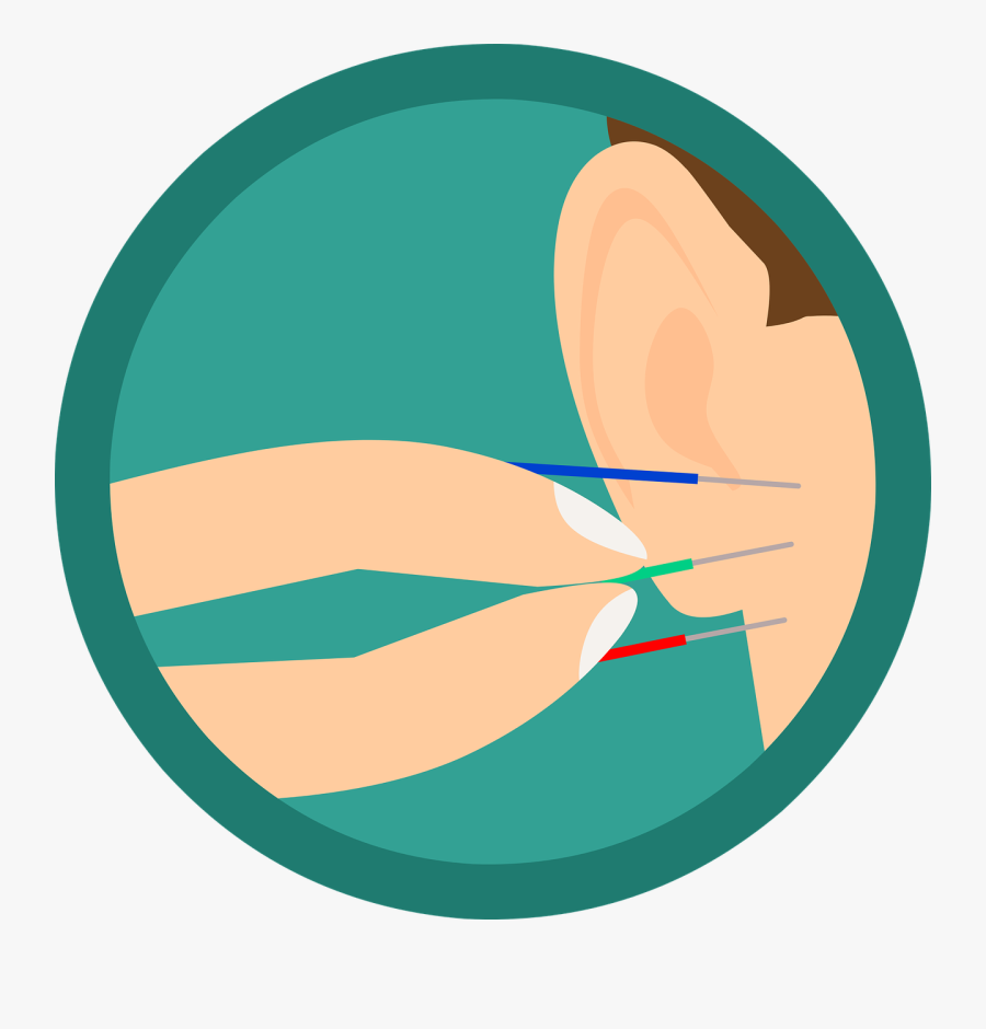 Acupuncture, Ear, Needles, Needle, Treatment - Membicarakan Orang Lain Png, Transparent Clipart