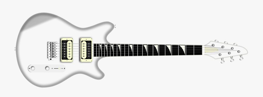 White Electric Guitar Clip Arts - Charvel Joe Duplantier Signature, Transparent Clipart