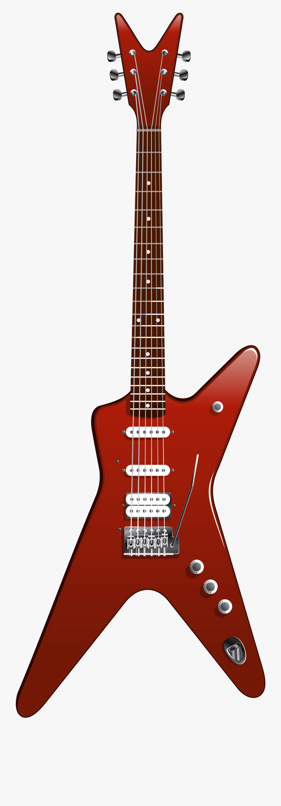 Transparent Background Electric Guitar Clip Art, Transparent Clipart
