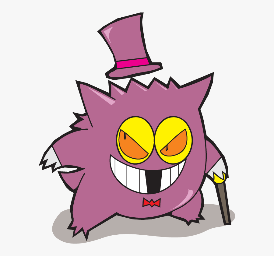 Super Jail Gengar - Superjail Pokemon, Transparent Clipart
