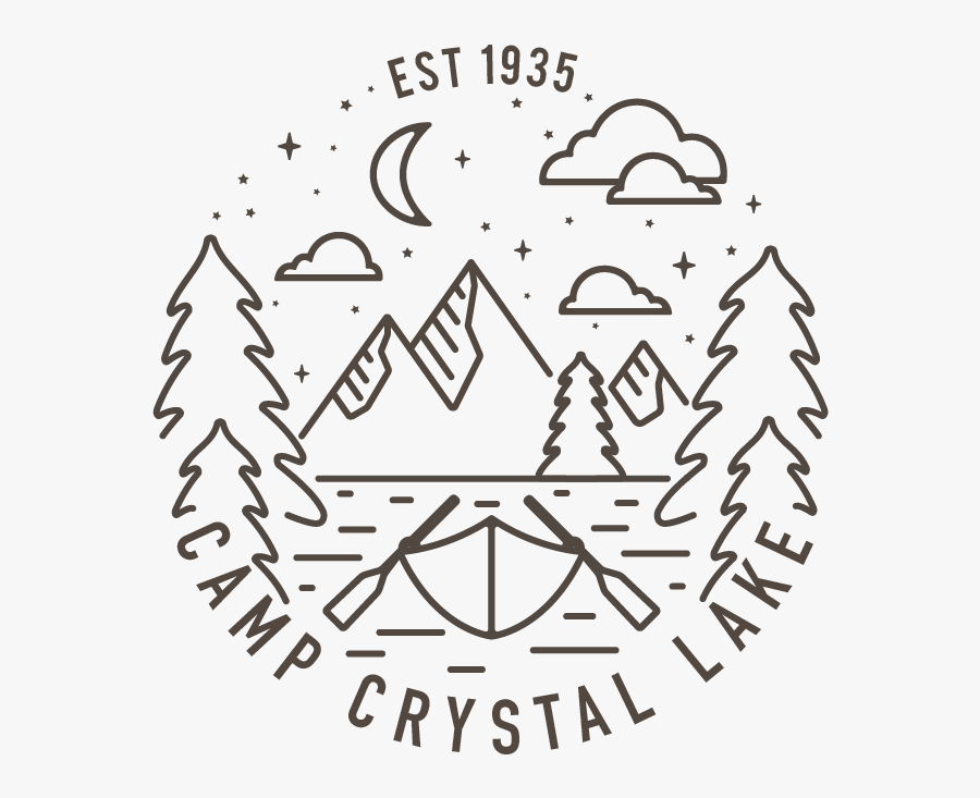 Png Free Library Design Alix Carman Photography - Camp Crystal Lake Svg, Transparent Clipart