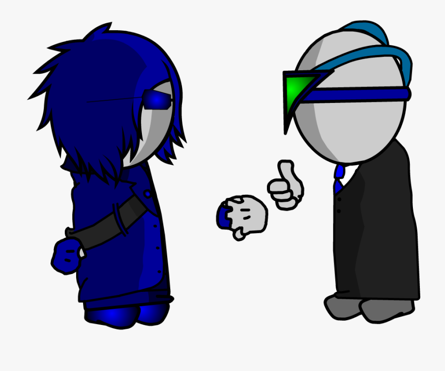 Madness Crystal Blue Meet Supermecha - Cartoon, Transparent Clipart