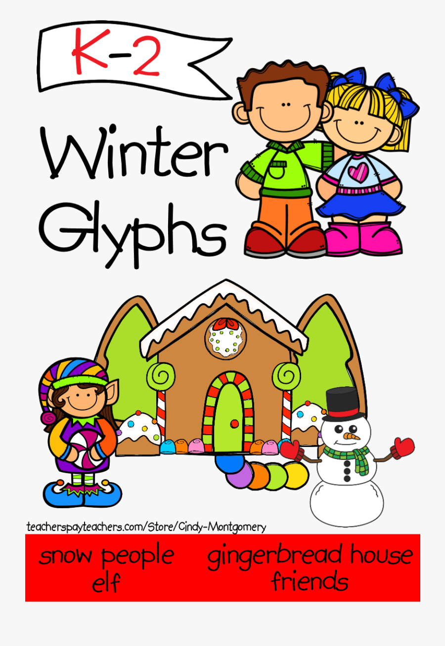 K-2 Winter Glyphs - Kid Kindness Clipart, Transparent Clipart