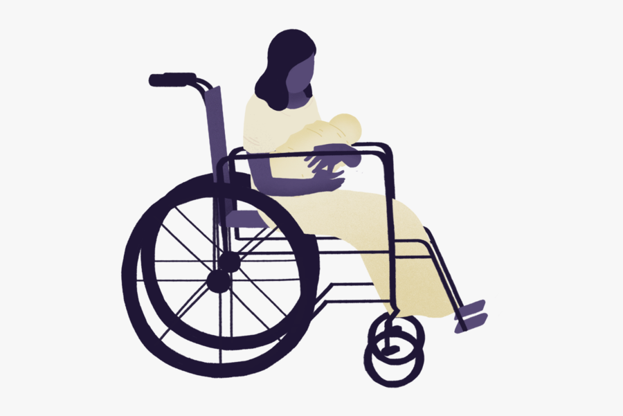 Wheelchair, Transparent Clipart