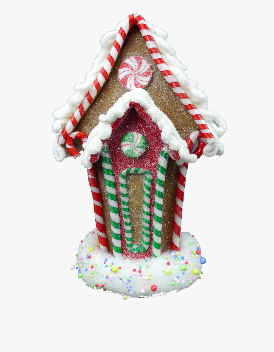 13 - Gingerbread House, Transparent Clipart