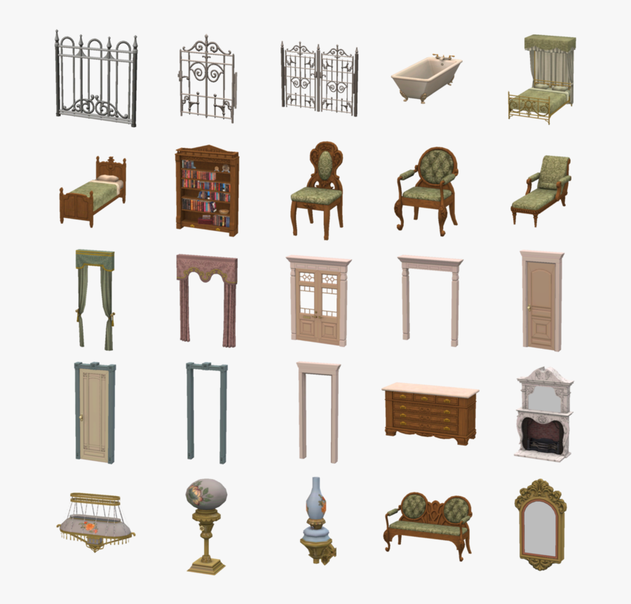 Sims Furniture Free Clipart Hq - Sims 4 Expansion Packs Furniture, Transparent Clipart