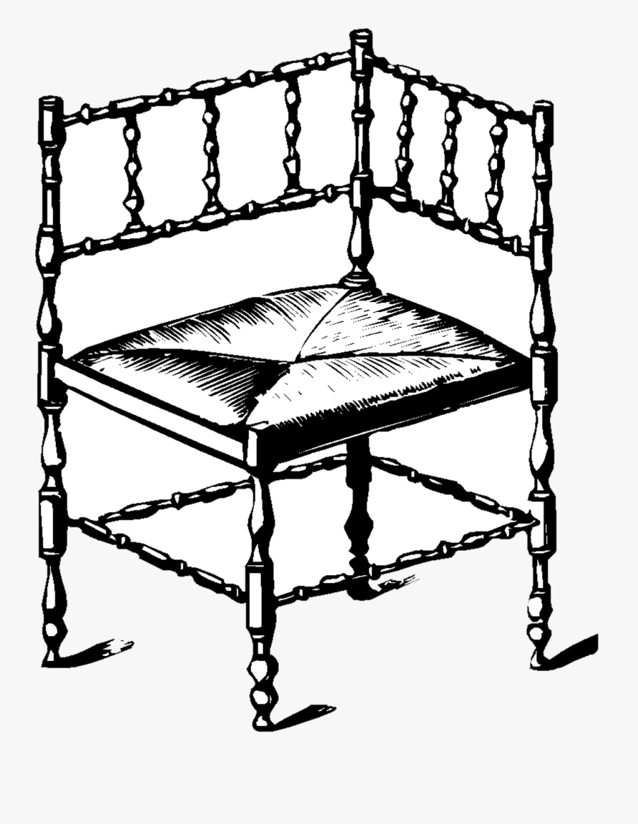 Chair Fancy Vintage Free Picture - เก้าอี้ ด รอ อิ้ ง, Transparent Clipart