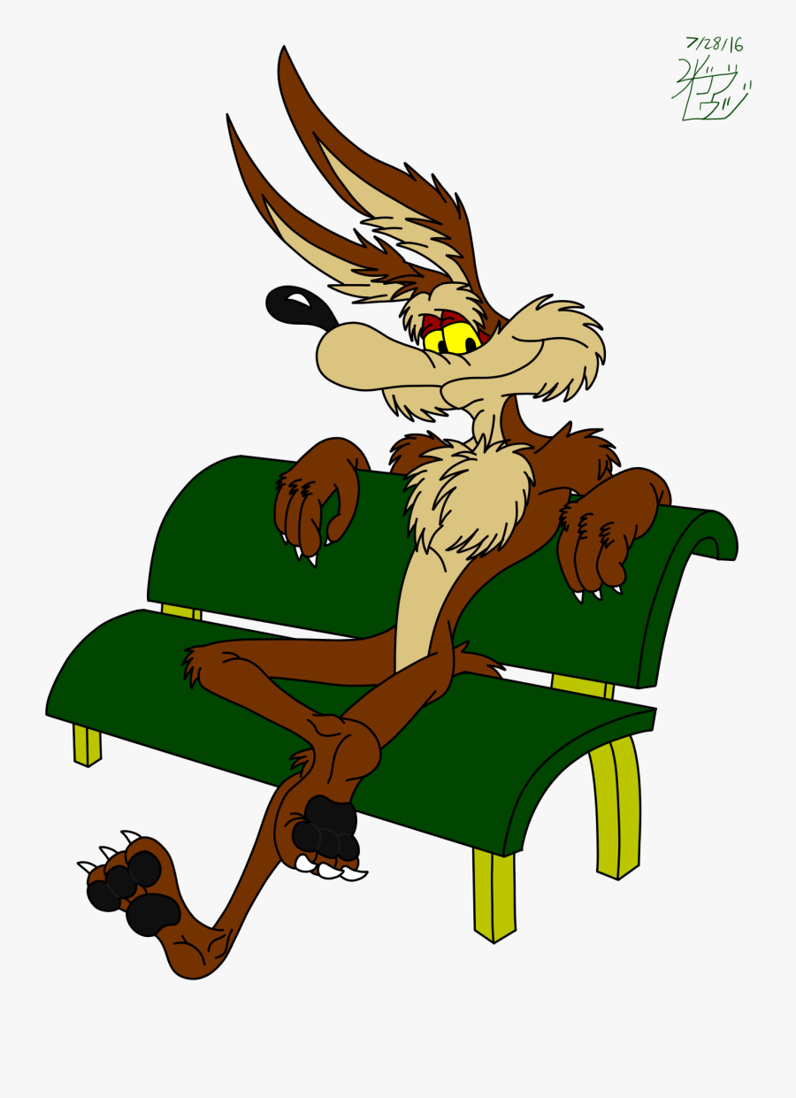 Transparent Wile E Coyote Png - Take A Seat, Transparent Clipart